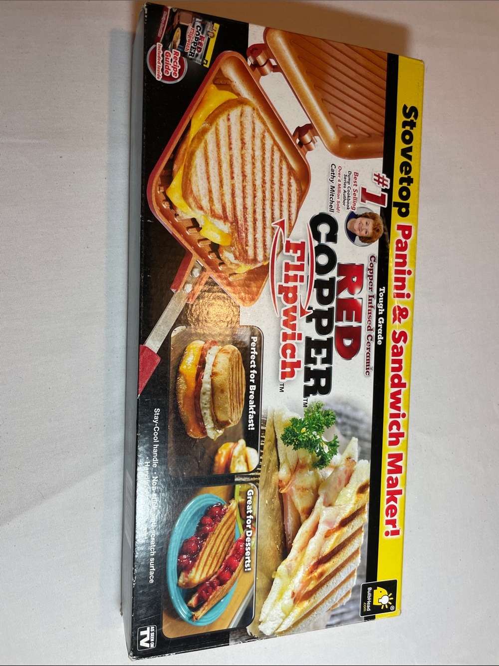 Copper Flipwich Panini & Sandwich Maker - Copper